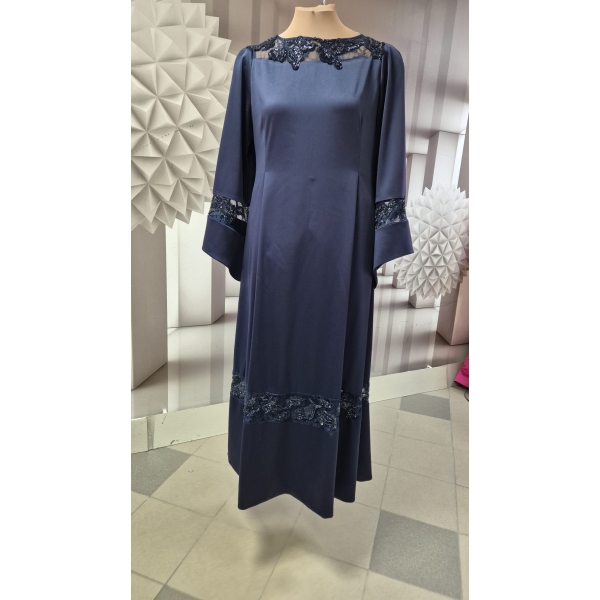 Rochie de Seară Elegantă din Tafta de Bumbac